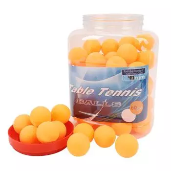 60 шт. Мячи для настольного тенниса Профессиональный стандартный высокопроизводительный высокоэластичный мяч для настольного тенниса