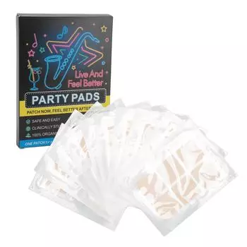 60 шт. наклейки для вечеринок, просыпайтесь свежими, после вечеринки, восстановление, облегчение похмелья, пластыри для