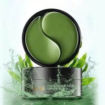 60 шт. наклейки морские водоросли зеленые для удаления морщин, мешков под глазами и темных кругов, увлажняющие, улучшающие сумку для глаз 60pcs