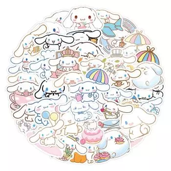 60 шт. Наклейки на чемоданы Водонепроницаемые наклейки Скутер Компьютер Планшет Мультфильм Украшения One Size