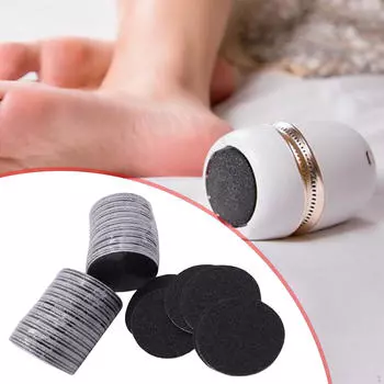 60 шт. наждачная бумага дисковые подложки педикюрные диски полировка ремесло уход за ногами твердая кожа электрическая пилка для ног зернистость