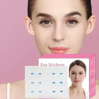 60 шт. невидимая лента для подтяжки лица, дышащая, водонепроницаемая, долговечная, формирователь лица, подтягивающий пластырь для похудения, инструменты для мгновенного макияжа 60pcs