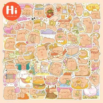 60 шт. новые наклейки, милые наклейки для ноутбука, наклейки для мобильных телефонов