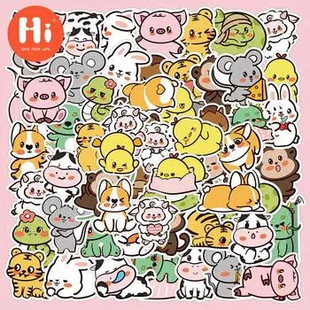 60 шт. новые наклейки, милые наклейки для ноутбука, наклейки для мобильных телефонов