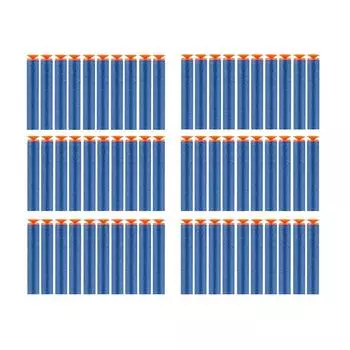 60 шт. Патроны на присосках, Универсальные пули для пистолетов, Набор пуль из пенопласта для Nerf N-Strike