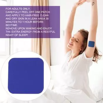 60 шт. пластырей для сна натуральные растения быстродействующие пластыри для улучшения сна портативные дорожные