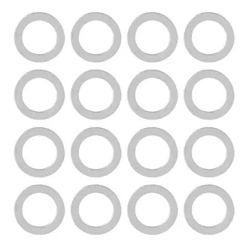 60 шт. плоских шайб из нержавеющей стали с внутренним диаметром 6 мм и внешним диаметром 9 мм, набор аксессуаров для технического обслуживания480706090500