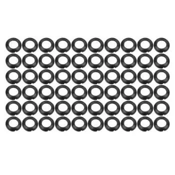 60 шт., силиконовая эластичная обмотка для удочки, кольцо-адаптер в клетку, 11 мм 11MM