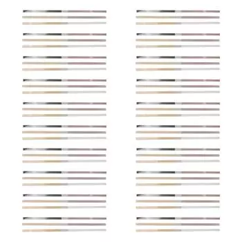 60 шт. стоматологических абразивных полировальных полосок с двумя сторонами, 3 цвета, разная шероховатость, шлифовальные полоски для зубов