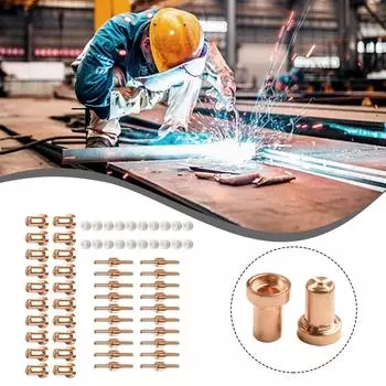 60 шт. в упаковке, расходные материалы для наконечников сопел плазменного резака LG-40 PT-31-Torch CUT40