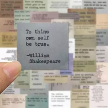 60 шт. вдохновляющие виниловые наклейки для детей и взрослых, водостойкие, легко наносятся, удаляют, прочные наклейки из ПВХ 60pcs