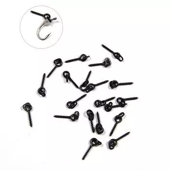 60 шт. винт для бойлов для ловли карпа/прозрачный резиновый хвостовик, стопоры, концевые снасти для ловли карпа