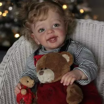 60 см большого размера Yannik Reborn Baby Doll реалистичное мягкое тканевое тело куклы Rebirth кукла чистая ручная 3D роспись кожи имитация куклы вены кровь видна 60cm cloth body