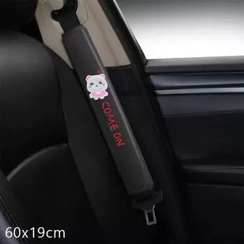 60 см чехол для ремня безопасности автомобиля наплечник детский мультяшный ремень безопасности декор дышащий чехол для плеча автомобильные аксессуары для интерьера