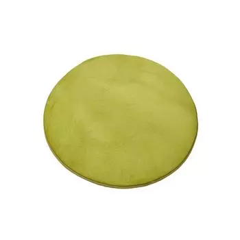 60 см круглый плюшевый ковер большой противоскользящий толстый коралловый флисовый коврик для спальни гостиной ванной комнаты простой стиль пол мягкий ковер