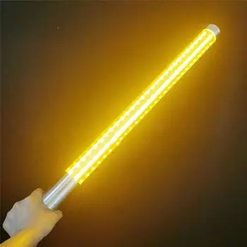 60 см светодиодный стробоскопический жезл мигающий фейерверк палочки шампанское винные бутылки пробка сервис бенгальские огни для ночных клубов вечеринка бар декор 220V EU UK AU Plug белый