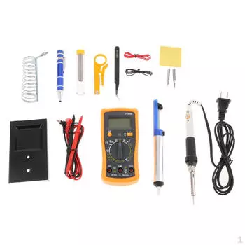 60 Вт Регулируемая цифровая температура паяльника Сварка США