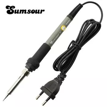 60 Вт серый электрический паяльник бытовой паяльник с регулируемой температурой