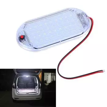 60Led 12V-85V Led Автомобиль Купол Крыша Потолочная лампа для чтения Внутренний свет на крыше