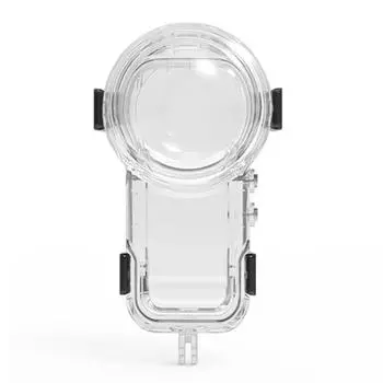 60M Полностью невидимый водонепроницаемый защитный чехол с обзором 360 градусов Подводный бокс для дайвинга Крышка корпуса для камеры Insta360 X5 Аксессуар