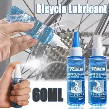 60ml Bicycle Chain Lubricant Road Mountain Bike Anti-rust Maintenance Oil Front Fork Bearing Lubrication Bicycle Accessories