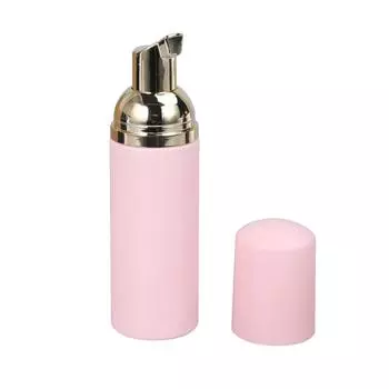 60ml Small Foam Dispenser Plastic Pump Bottles Mini Empty Soap Refillable Bottle for Travel Cleaning Cosmetics Packaging золотой