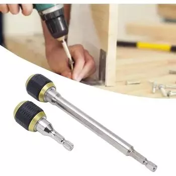 60mm 150mm Pop Up Type Hex Shank Couplers Large Head Pop-up Quick Release Self-locking Hexagonal Handle Extension Rod Tool