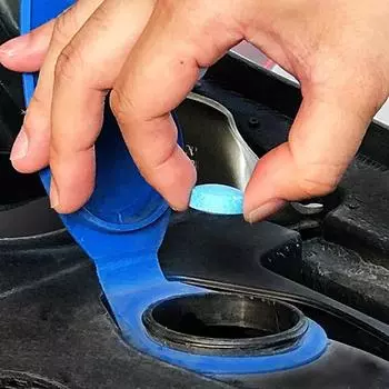 60шт. Очиститель лобового стекла автомобиля, шипучие таблетки, твердый очиститель для стекла, универсальный спрей для автомобильных аксессуаров