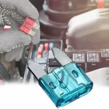 60шт. Удобная установка лезвия. Цветные предохранители. Легкий и безопасный комплект предохранителей с различными лезвиями для авто.