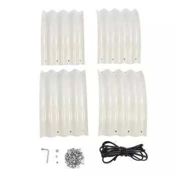 60x60x28 см ящики для рассады из нержавеющей стали с открытым дном, безопасная приподнятая грядка для дома и школы