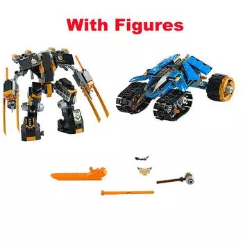 610 шт. Thunder Raider, совместимые со строительными блоками, кирпичами, игрушками для детей, подарки 11493