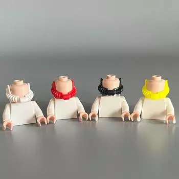 6158 Совместимые детали строительных блоков из мелких деталей Миниатюрный Огонь Астронавт Водолаз Дыхательная трубка