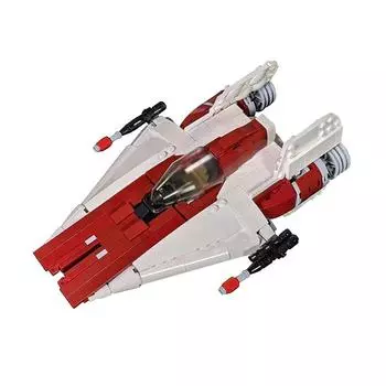 616 деталей Shy A-wing Combat Warships Building Blocks Toys Suit for Adults and Kids Collection Holiday Bricks Gift