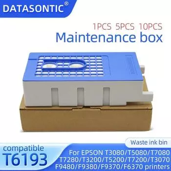 6193 T6193 Контейнер для обслуживания принтера Epson SureColor T5270 T7270 F6080 F7080 F6000 F7000 F6070 F7070 B6080 B7080 P10080 P20080 1 PCS