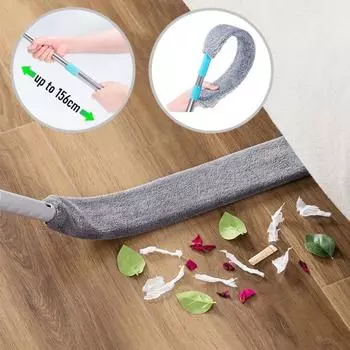 61-дюймовая длинная ручка щетка для чистки щелей для дивана гибкая съемная швабра для уборки под мебелью в доме