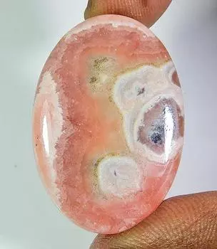 61Cts. Натуральный родохрозит овальный кабошон россыпью драгоценный камень 23X34X06MM PP-1006