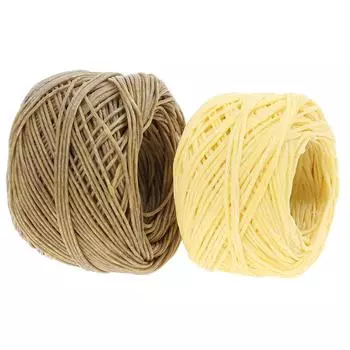 61M конопляная свеча с конопляным сердечником, воск для Diy масляной лампы, сердечник свечи, фитиль, органический 1.2mm бледно-коричневый