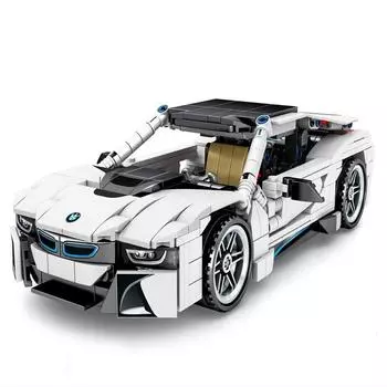 625 шт. гоночный автомобиль MOC, строительные блоки модели 1:14 городских спортивных автомобилей, суперкаров, кирпичей, подарки, игрушки «сделай сам» для детей и мальчиков