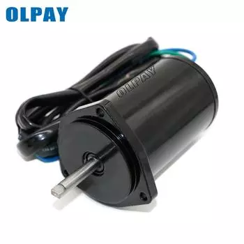 62Y-43880 Двигатель наклона в сборе для лодочного двигателя YAMAHA от 40 до 100 л.с. F40 F50 F60 F70 62Y-43880-01 62Y-43880-02 69W-43880 чёрный