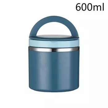 630/1000 мл термобанка для еды изолированная чашка для супа термос контейнеры из нержавеющей стали ланч-бокс термо сохраняют тепло для школьников синий