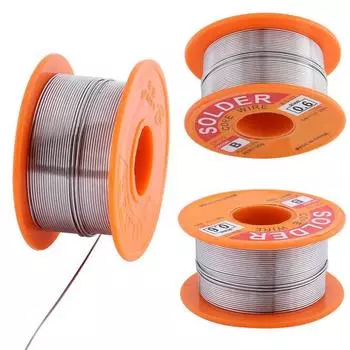 63/37 Канифольная проволока для припоя, 2% оловянно-свинцовой сварочной проволоки, катушка 0,6/0,8/1,0 мм 1.0 mm