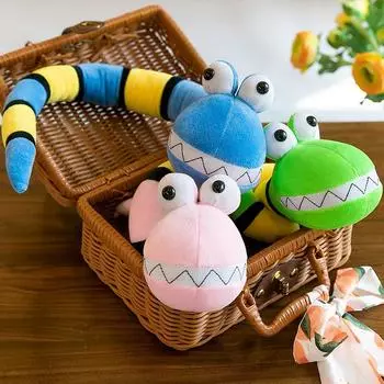 63 см талисман года змеи, имитация плюшевой куклы, бамбуковые узлы, мягкие игрушки в виде змеи, забавный декор для дома, подушка, подарки на день рождения