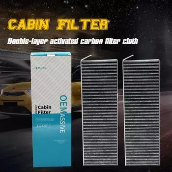 6447XF 6447XG Автомобильные аксессуары Активированный уголь Пыльца Салонный фильтр воздуха для Citroen C4 Berlingo DS5 Peugeot 3008 5008 Partner 2PC