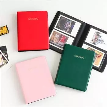 64 кармана для фотоальбома Polaroid Mini Instant Picture Case Storage для Fujifilm Instax Mini Film 8 Korea Instax Album зелёный