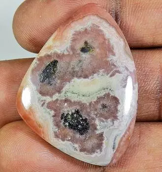 64Cts. Натуральный родохрозит, фантазийный кабошон, россыпью, драгоценный камень 28X38X05MM PP-986