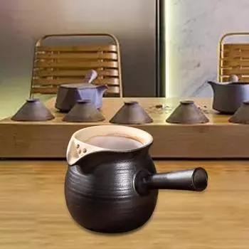 650 мл керамический чайник для заваривания чая прочный фермерский дом для кипячения горячей воды темный кофе