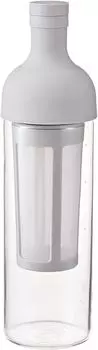 650ml Coffee Bottle Cold Brew Coffee Pale Gray Made in Japan Filter-in FIC-70-PGR