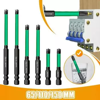 65/110/150 мм специальная крестовая отвертка бита 3 шт. магнитная отвертка набор гаек отвертка FPH2 розетка переключатель ручной инструмент