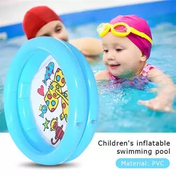 65*65 см детский бассейн надувная ванна с милым животным принтом на дне летние детские водные игрушки