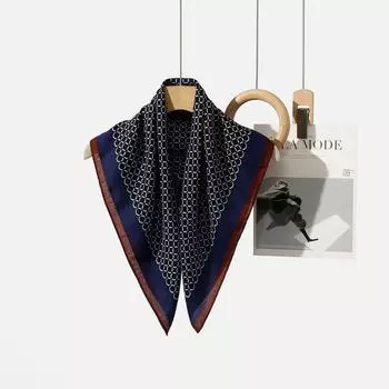 65 Модный стиль хлопок и пенька маленький квадратный шарф для женщин профессиональный декоративный шарф двойного назначения шаль верхняя одежда весенний и осенний шарф 65*65cm